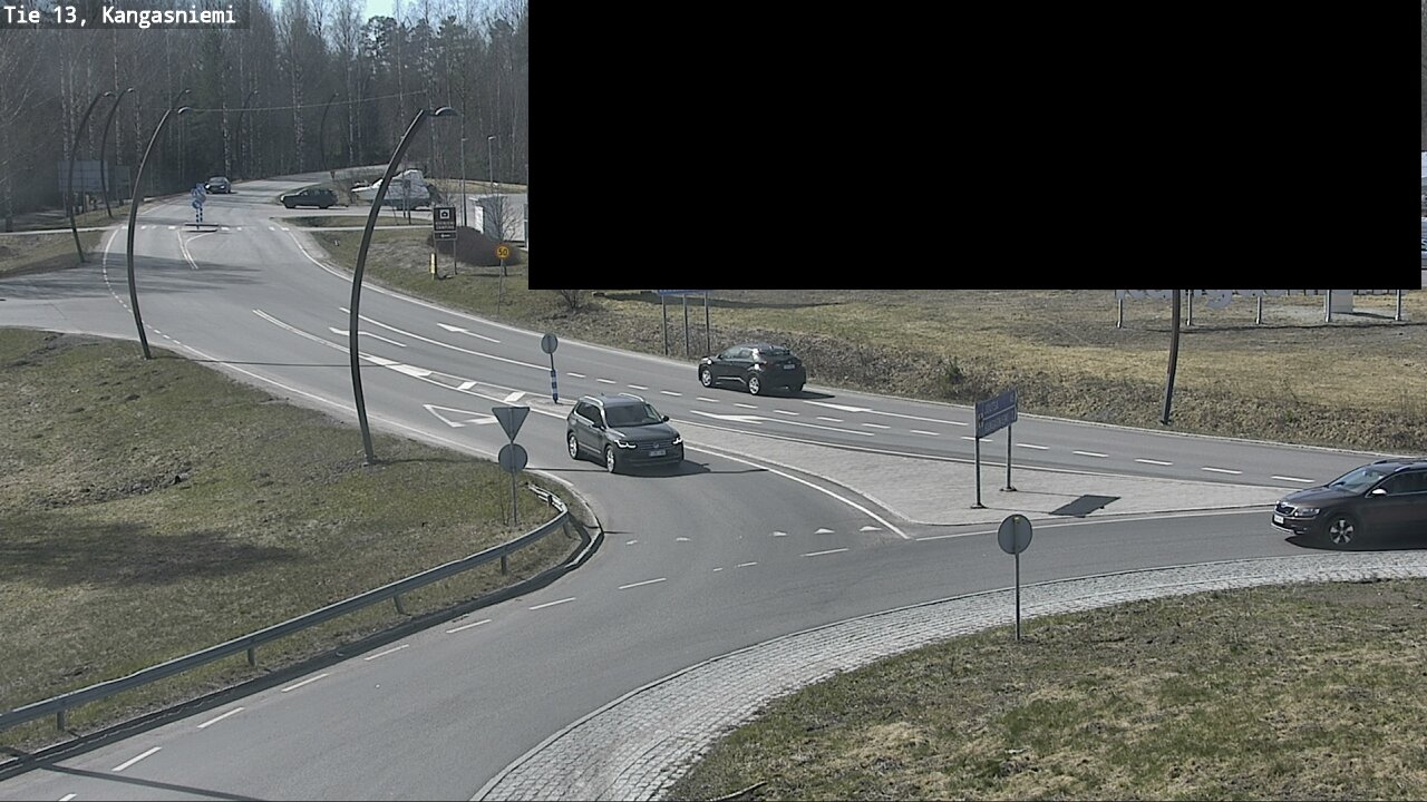 Weather Camera Image Väg 13 Kangasniemi, Kangasniemi, Etelä-Savo