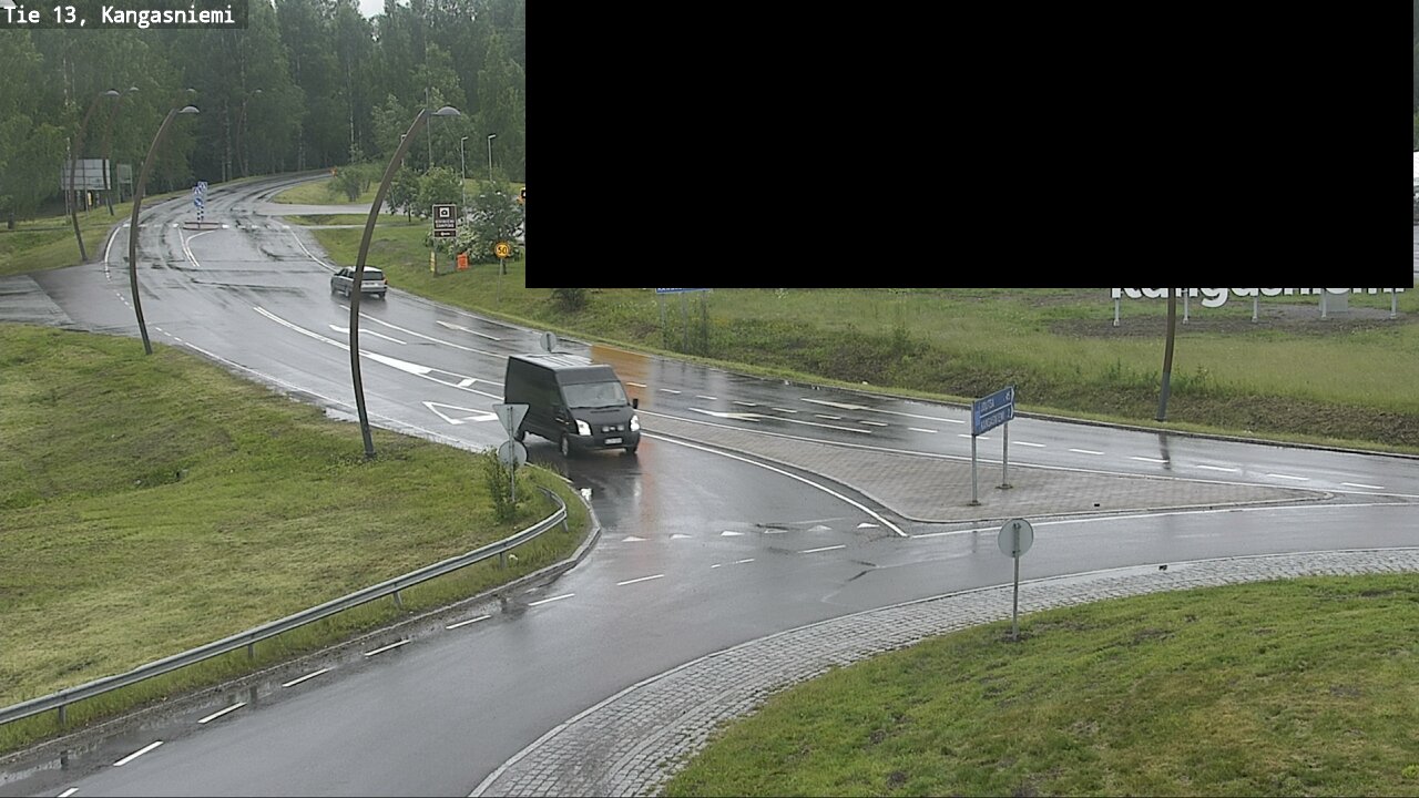 Weather Camera Image Väg 13 Kangasniemi, Kangasniemi, Etelä-Savo