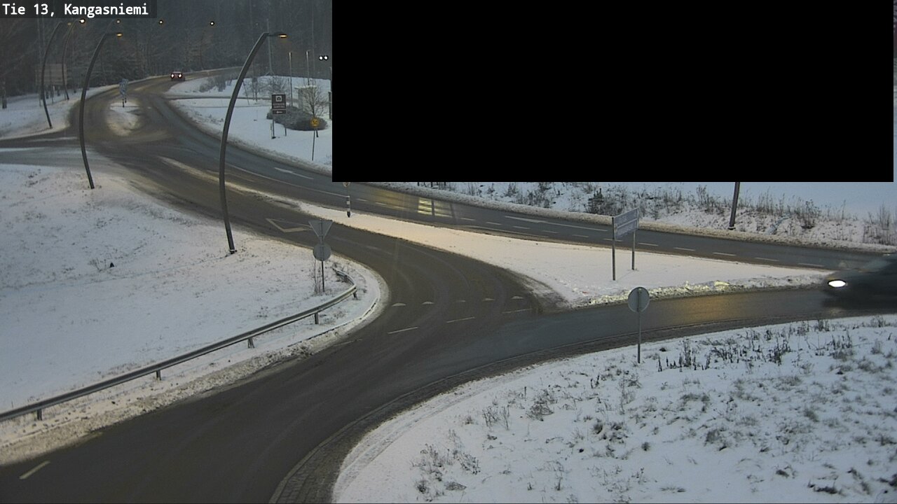 Weather Camera Image Väg 13 Kangasniemi, Kangasniemi, Etelä-Savo