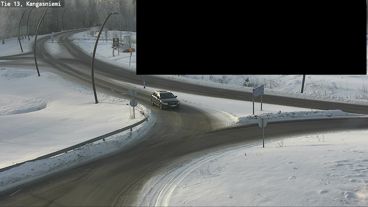 Weather Camera Image Road 13 Kangasniemi, Kangasniemi, Etelä-Savo