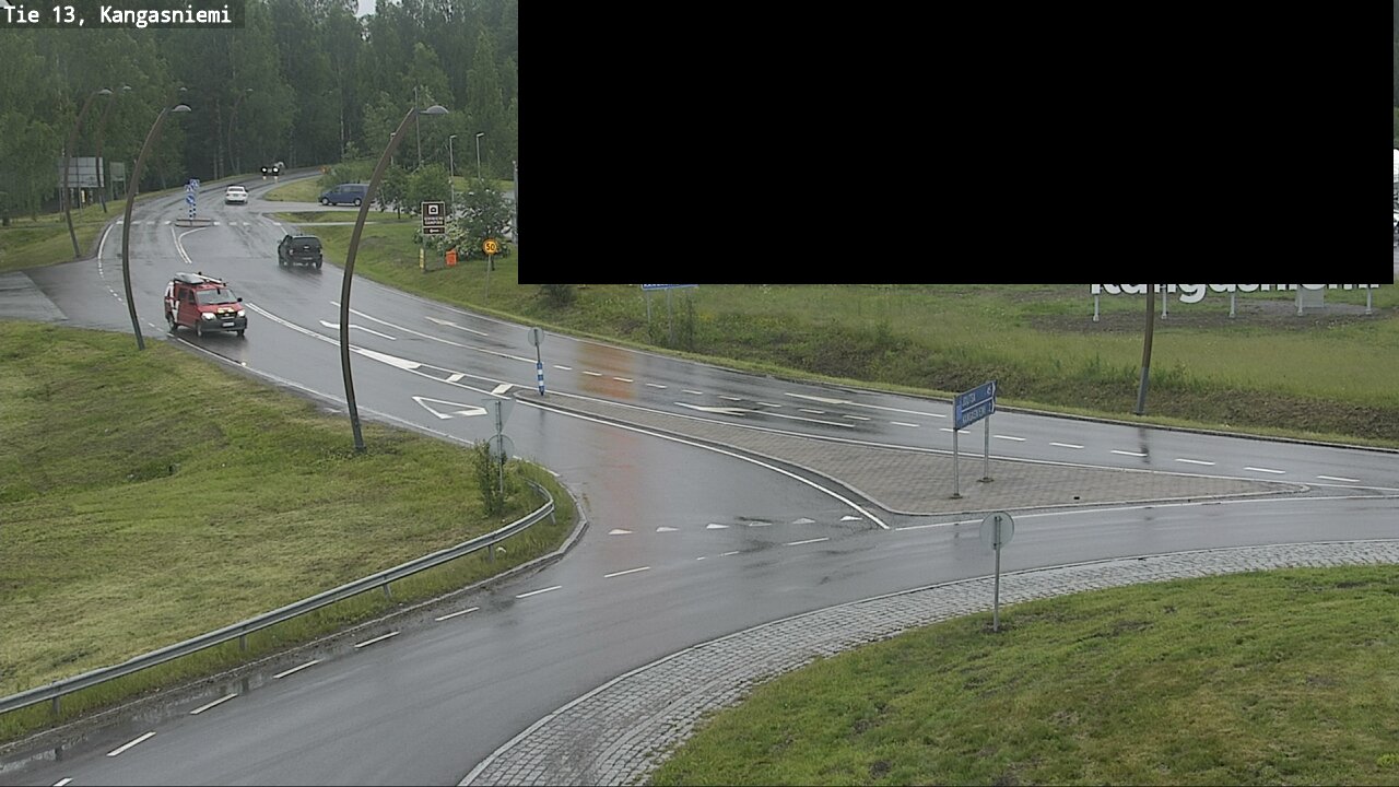 Weather Camera Image Väg 13 Kangasniemi, Kangasniemi, Etelä-Savo