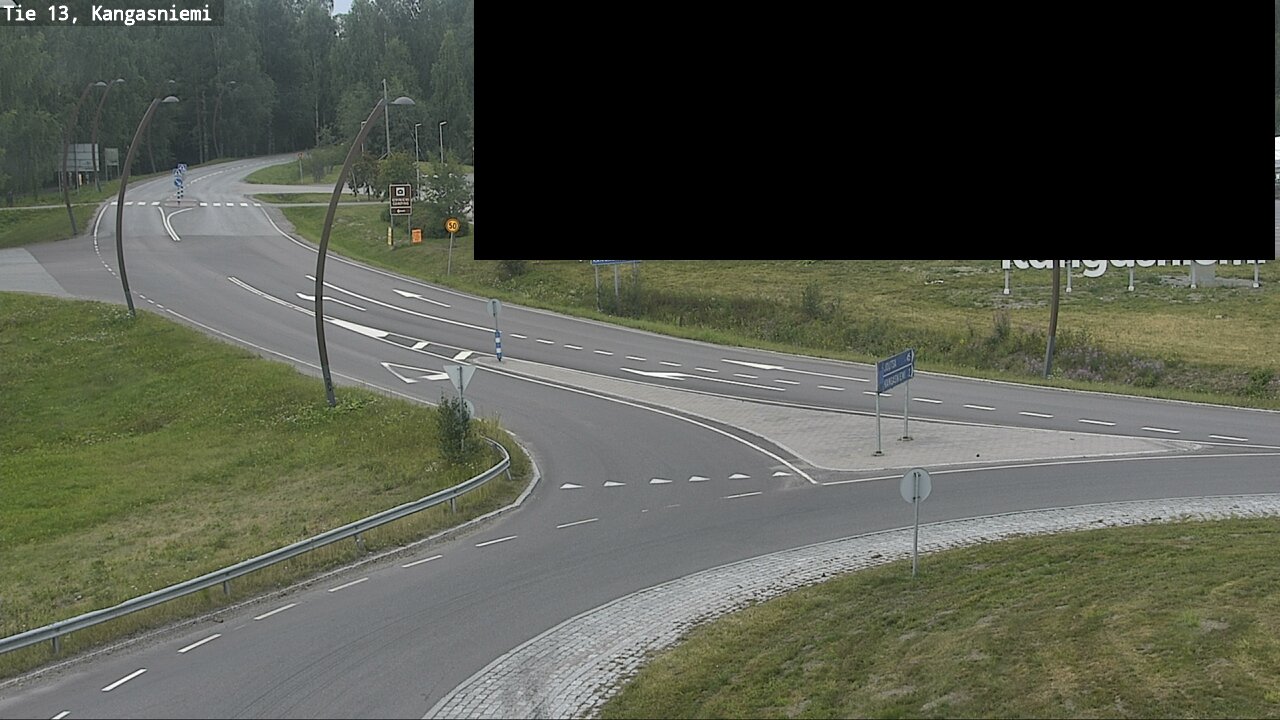 Weather Camera Image Väg 13 Kangasniemi, Kangasniemi, Etelä-Savo
