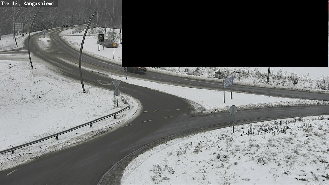Weather Camera Image Väg 13 Kangasniemi, Kangasniemi, Etelä-Savo