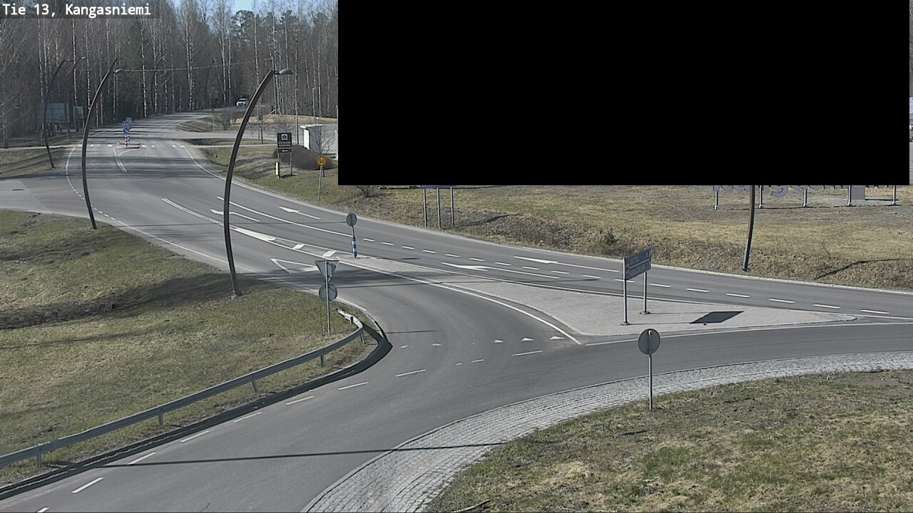 Weather Camera Image Väg 13 Kangasniemi, Kangasniemi, Etelä-Savo