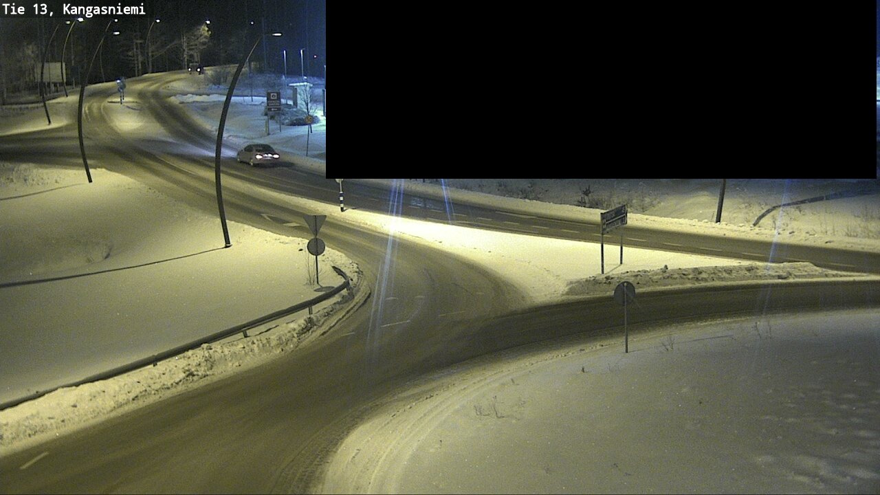 Weather Camera Image Väg 13 Kangasniemi, Kangasniemi, Etelä-Savo