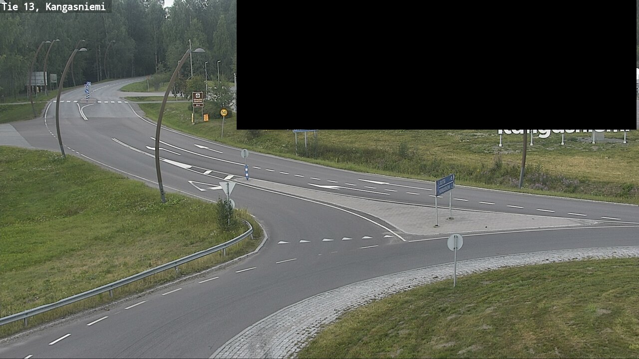 Weather Camera Image Väg 13 Kangasniemi, Kangasniemi, Etelä-Savo