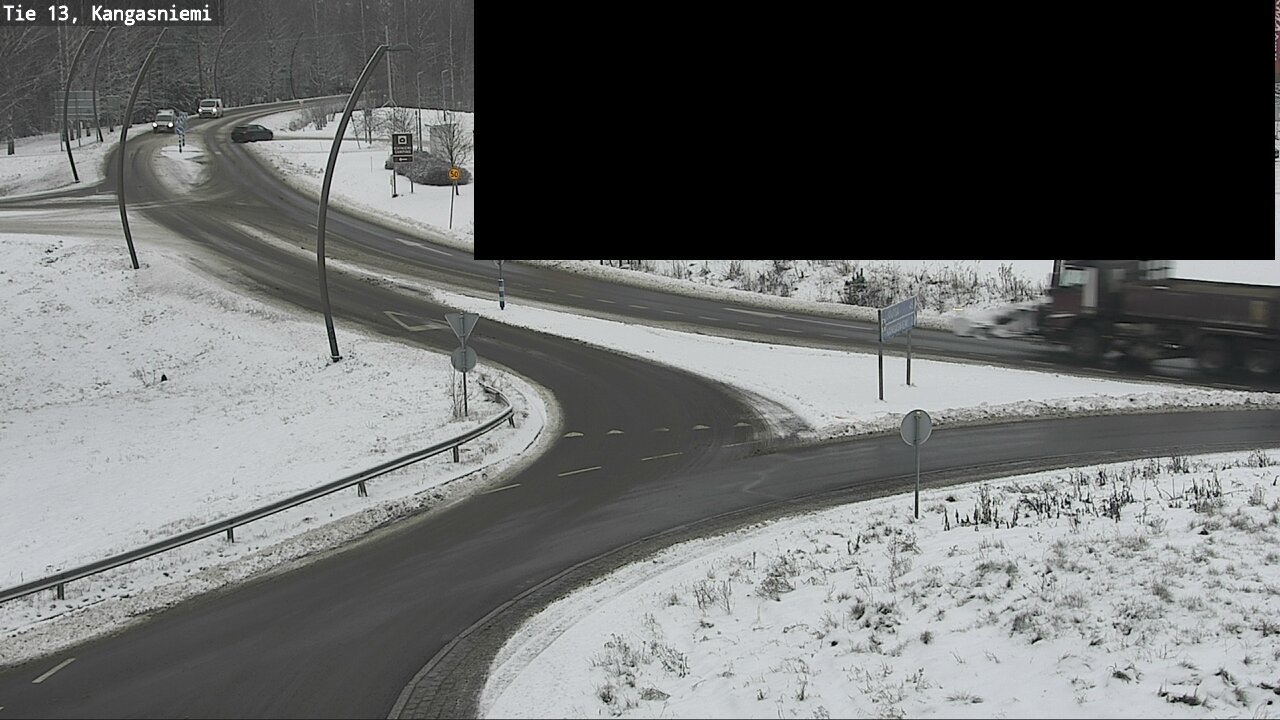 Weather Camera Image Väg 13 Kangasniemi, Kangasniemi, Etelä-Savo
