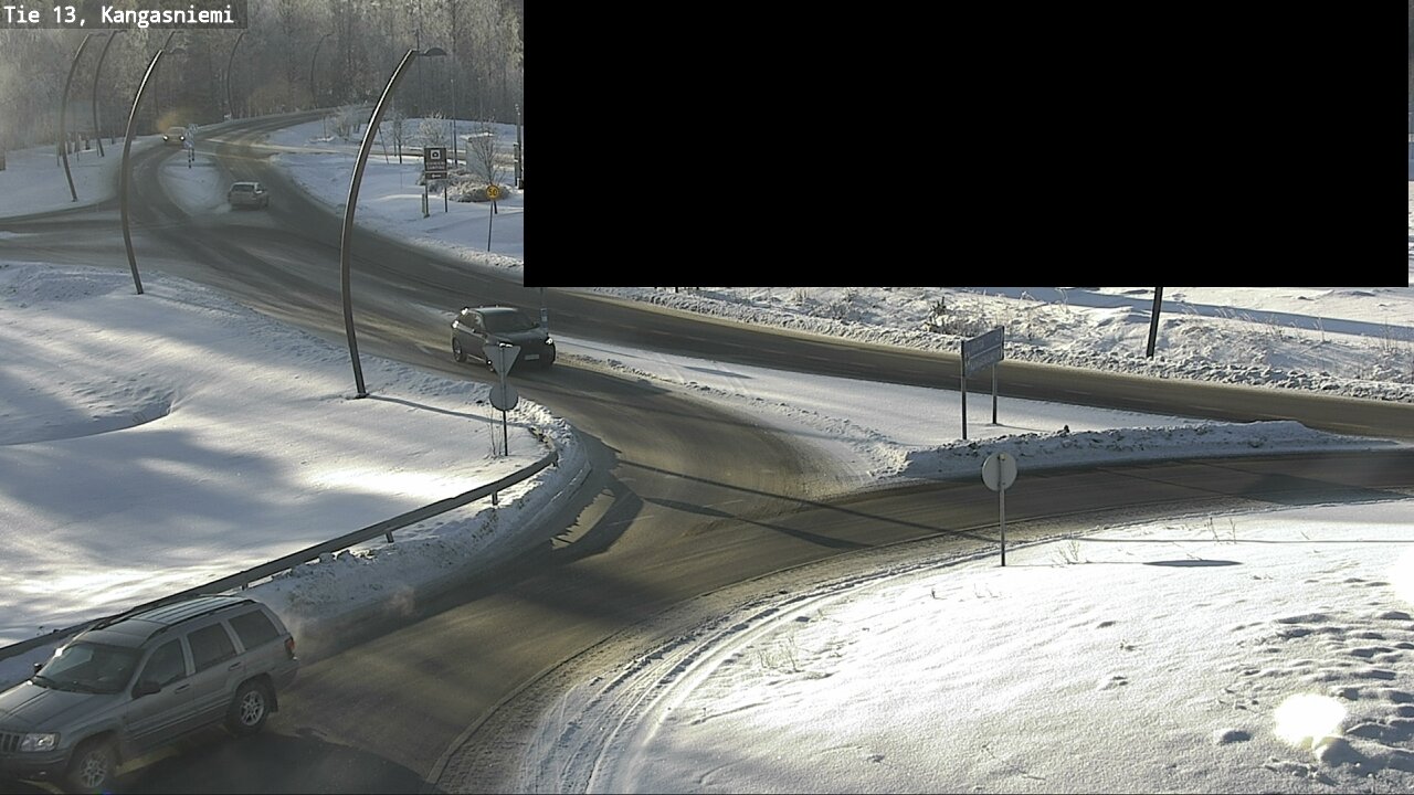 Weather Camera Image Road 13 Kangasniemi, Kangasniemi, Etelä-Savo