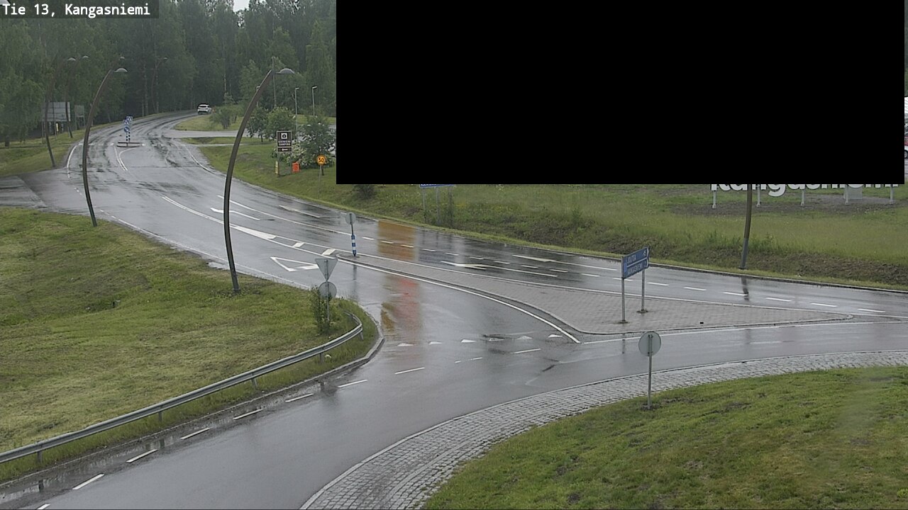 Weather Camera Image Väg 13 Kangasniemi, Kangasniemi, Etelä-Savo