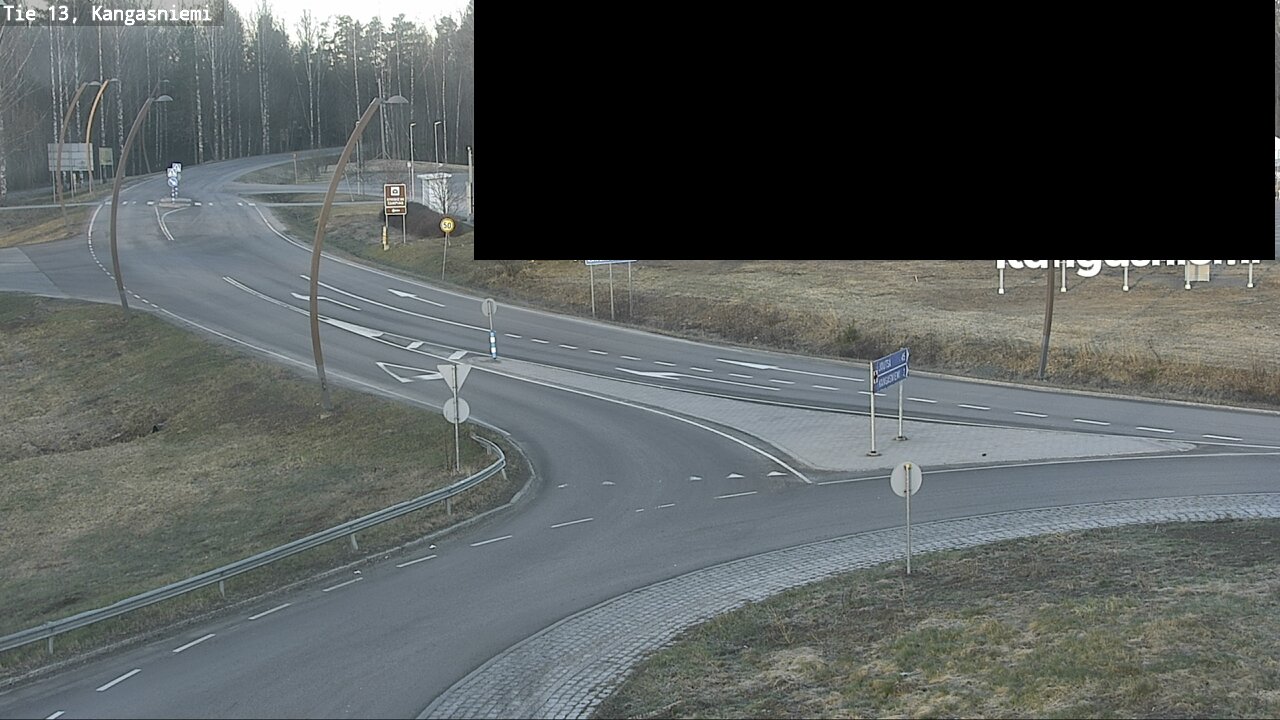 Weather Camera Image Väg 13 Kangasniemi, Kangasniemi, Etelä-Savo