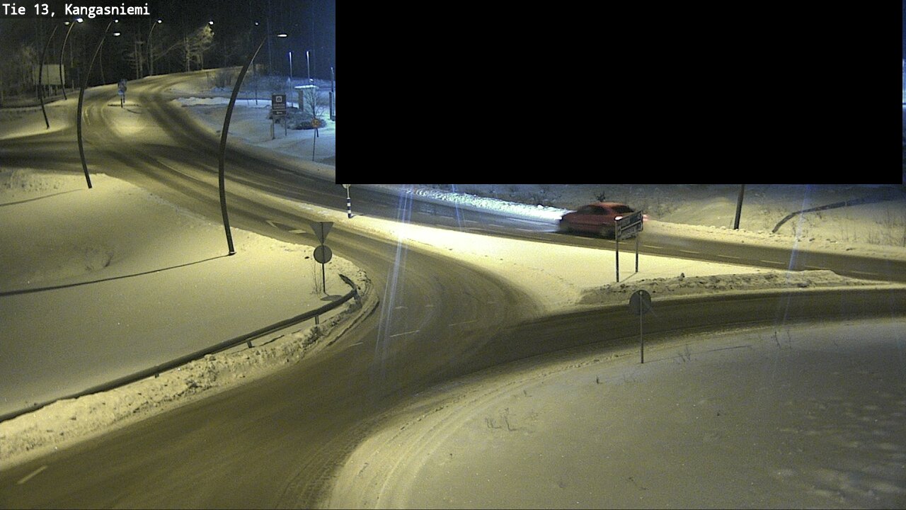 Weather Camera Image Väg 13 Kangasniemi, Kangasniemi, Etelä-Savo