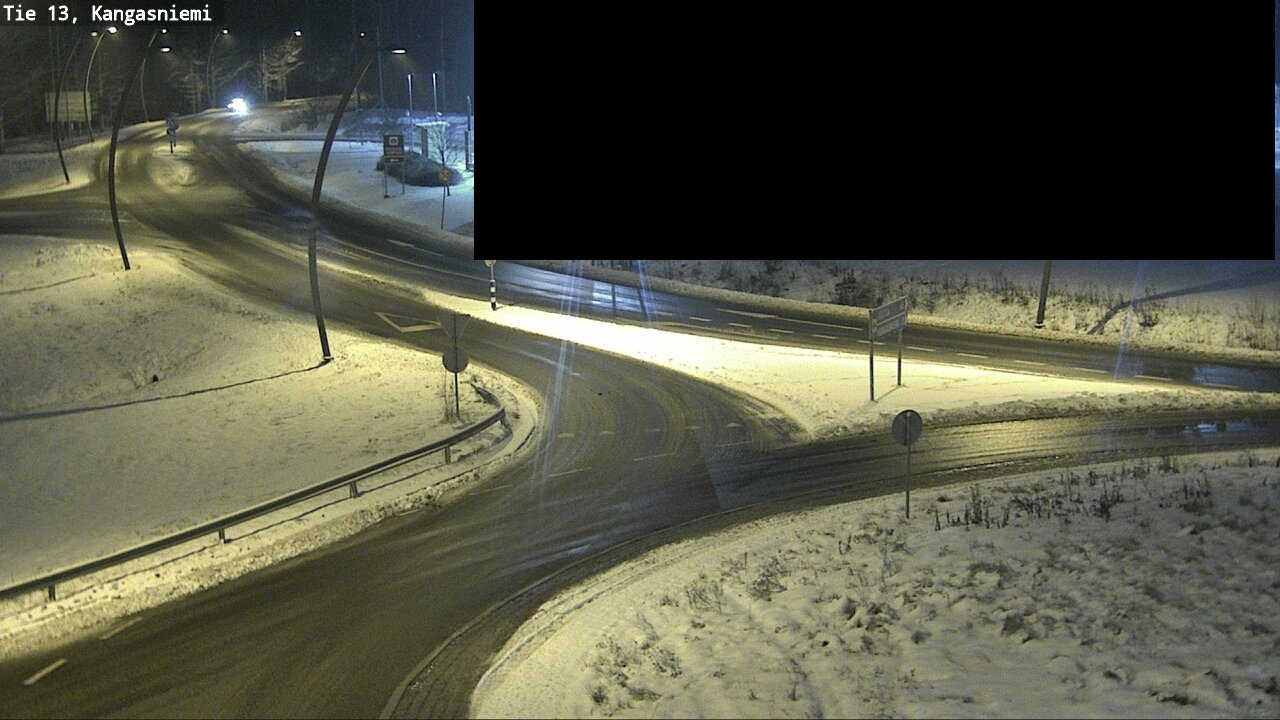 Weather Camera Image Väg 13 Kangasniemi, Kangasniemi, Etelä-Savo