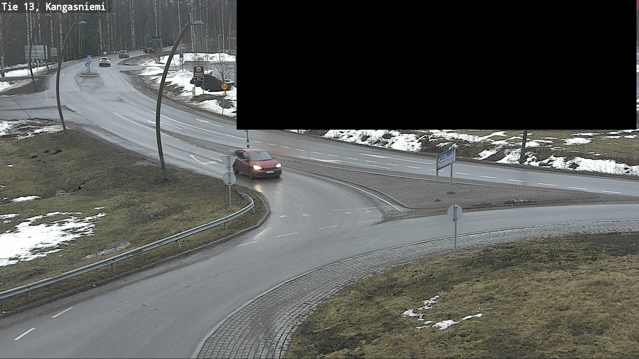 Weather Camera Image Väg 13 Kangasniemi, Kangasniemi, Etelä-Savo