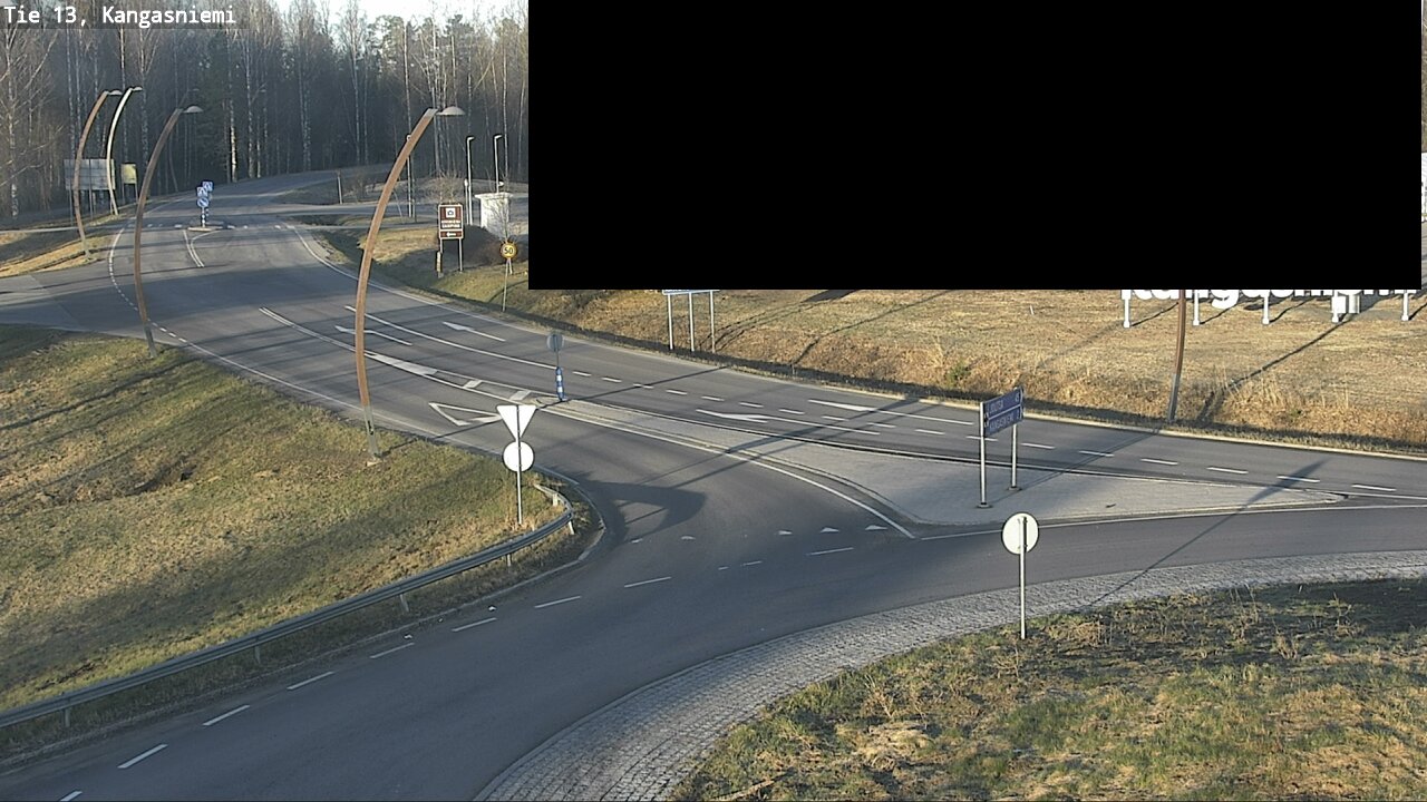 Weather Camera Image Väg 13 Kangasniemi, Kangasniemi, Etelä-Savo