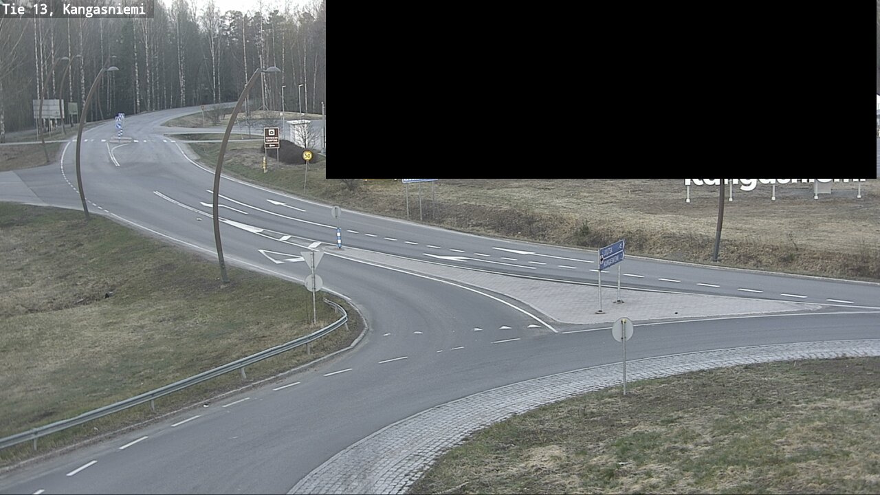 Weather Camera Image Road 13 Kangasniemi, Kangasniemi, Etelä-Savo