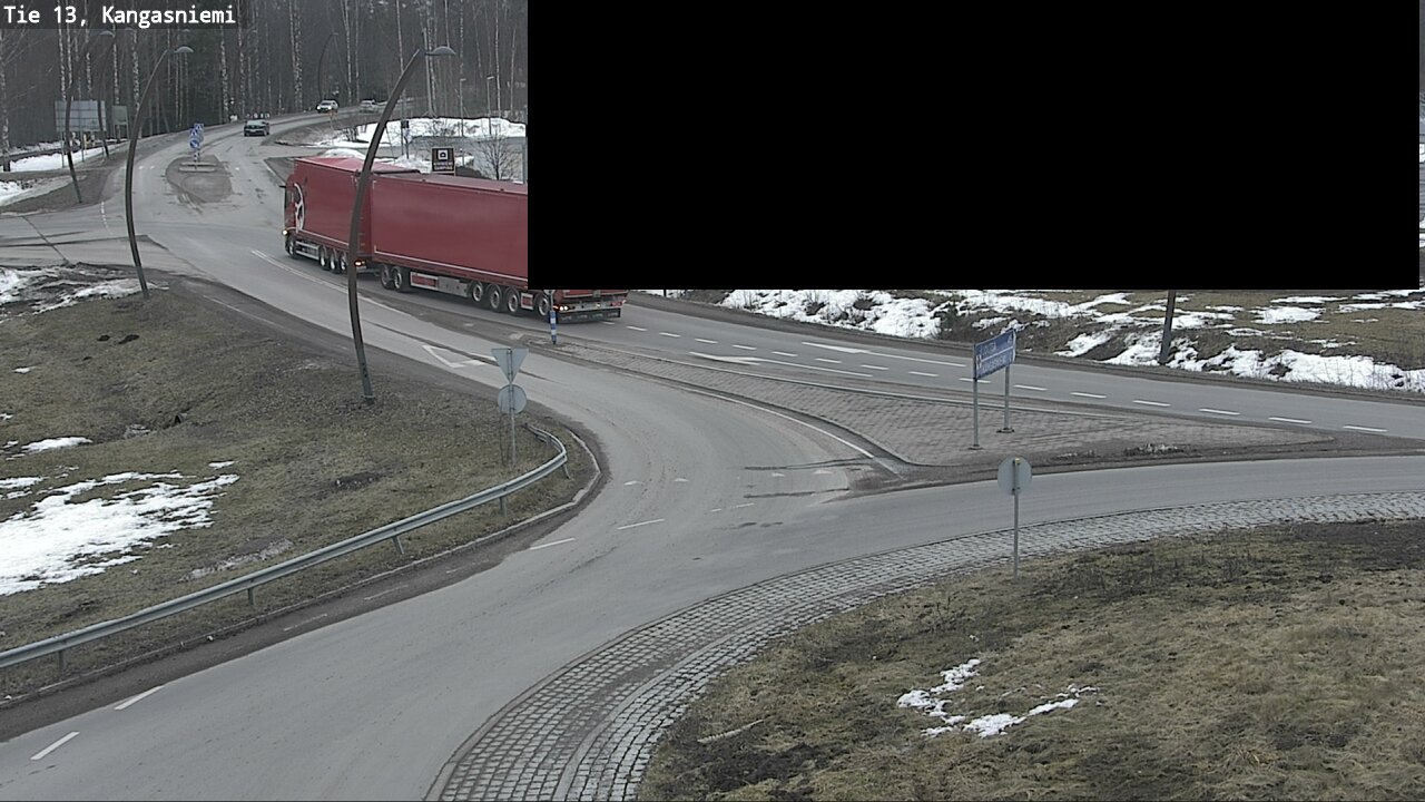 Kelikamerat Kuva Tie 13 Kangasniemi, Kangasniemi, Etelä-Savo