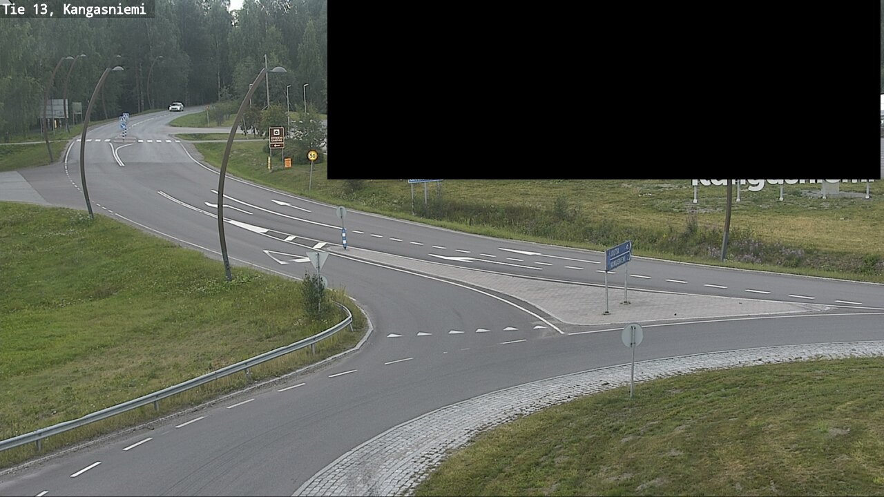 Weather Camera Image Väg 13 Kangasniemi, Kangasniemi, Etelä-Savo