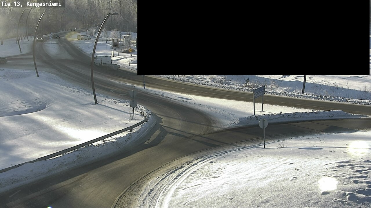 Weather Camera Image Road 13 Kangasniemi, Kangasniemi, Etelä-Savo