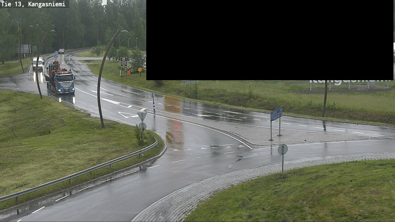 Weather Camera Image Väg 13 Kangasniemi, Kangasniemi, Etelä-Savo