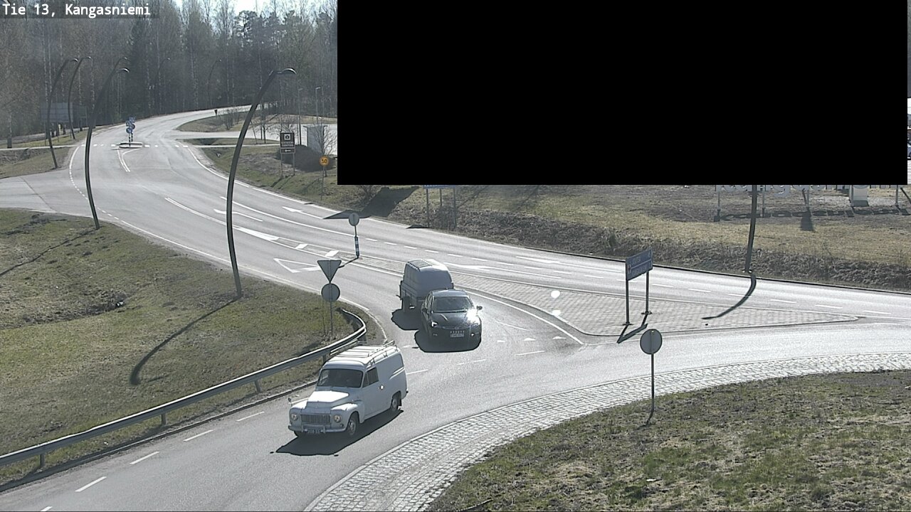 Weather Camera Image Väg 13 Kangasniemi, Kangasniemi, Etelä-Savo
