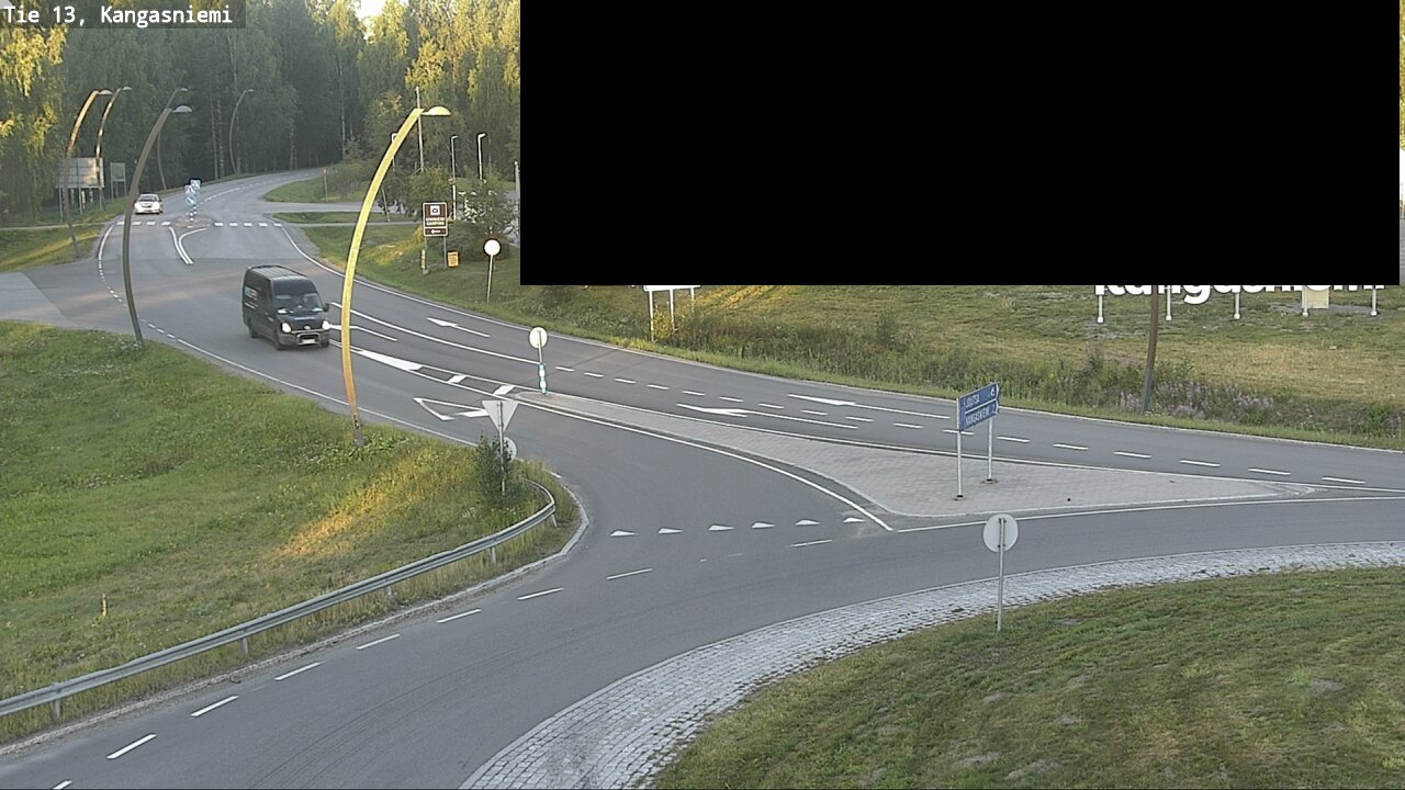 Weather Camera Image Väg 13 Kangasniemi, Kangasniemi, Etelä-Savo