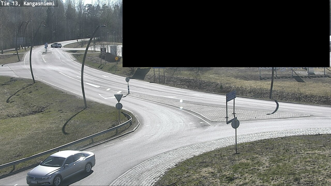 Weather Camera Image Väg 13 Kangasniemi, Kangasniemi, Etelä-Savo