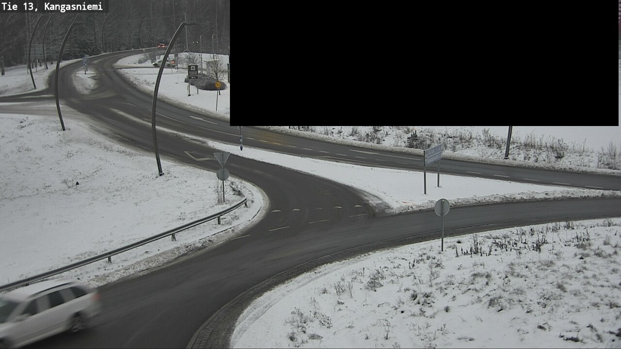 Weather Camera Image Väg 13 Kangasniemi, Kangasniemi, Etelä-Savo