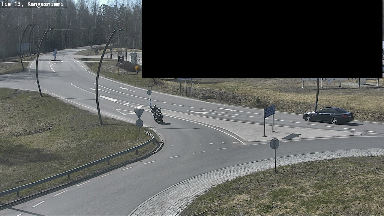 Weather Camera Image Väg 13 Kangasniemi, Kangasniemi, Etelä-Savo