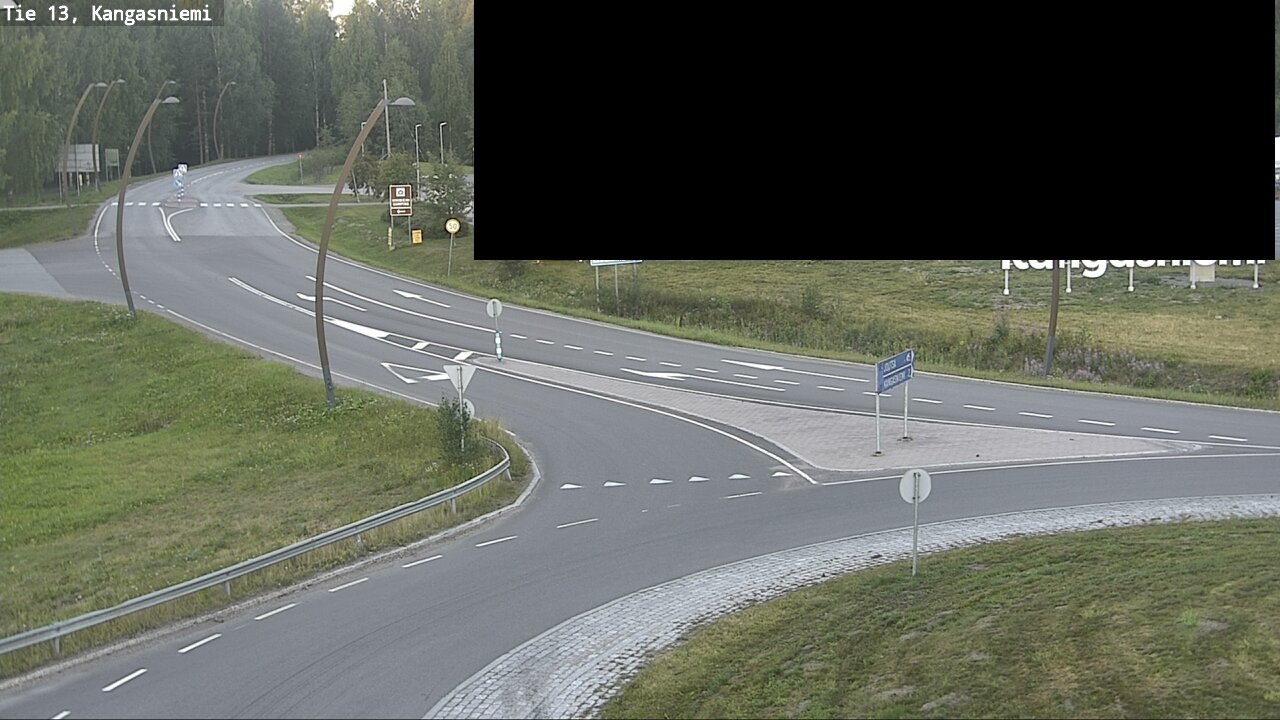 Weather Camera Image Road 13 Kangasniemi, Kangasniemi, Etelä-Savo