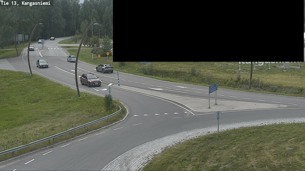 Weather Camera Image Väg 13 Kangasniemi, Kangasniemi, Etelä-Savo
