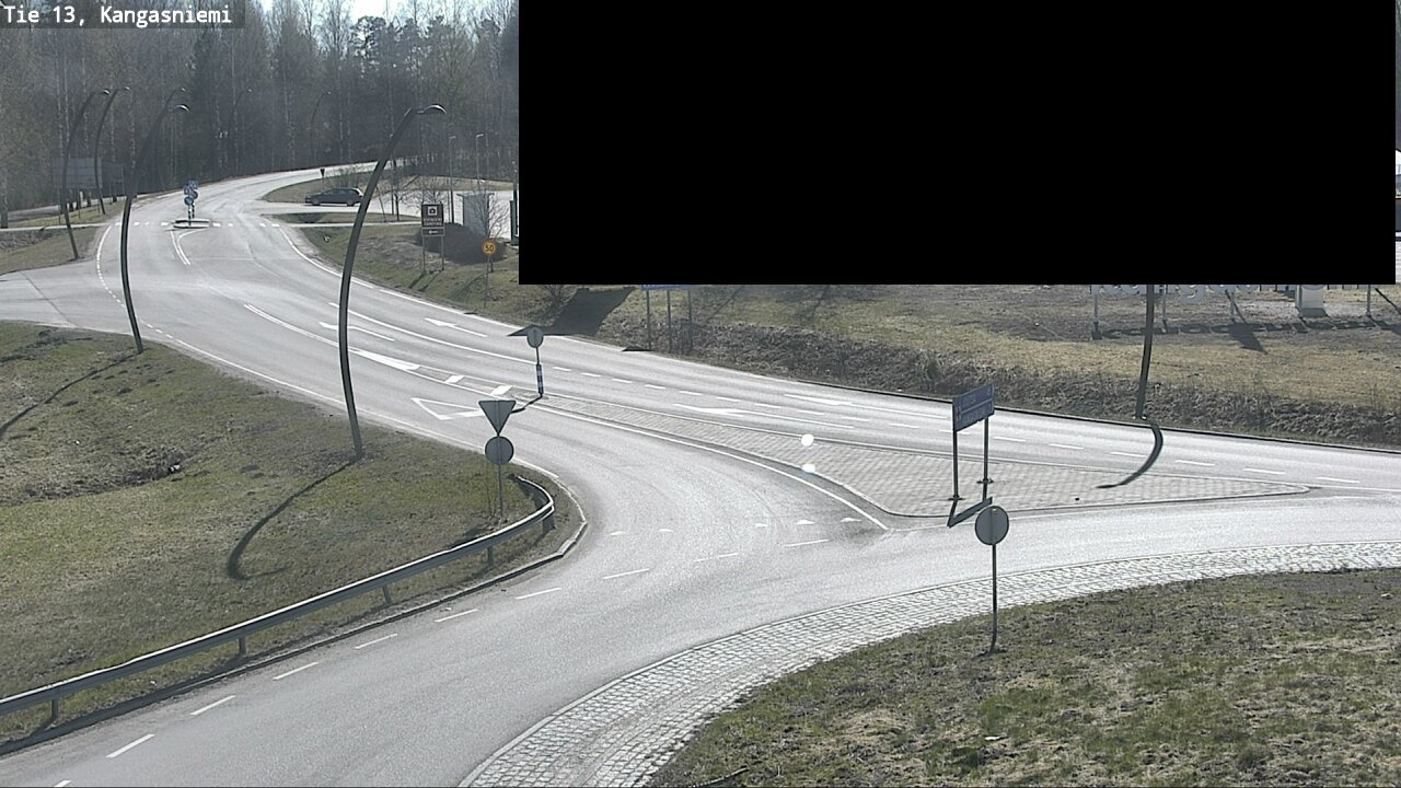 Weather Camera Image Väg 13 Kangasniemi, Kangasniemi, Etelä-Savo