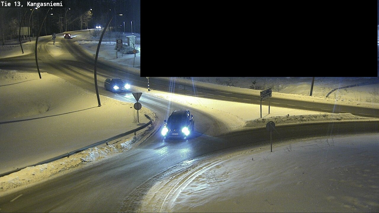 Weather Camera Image Väg 13 Kangasniemi, Kangasniemi, Etelä-Savo