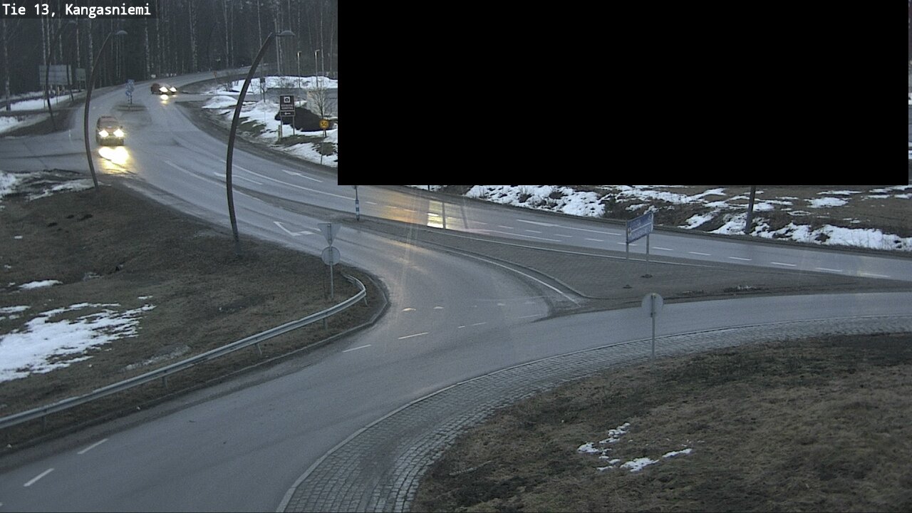 Weather Camera Image Väg 13 Kangasniemi, Kangasniemi, Etelä-Savo