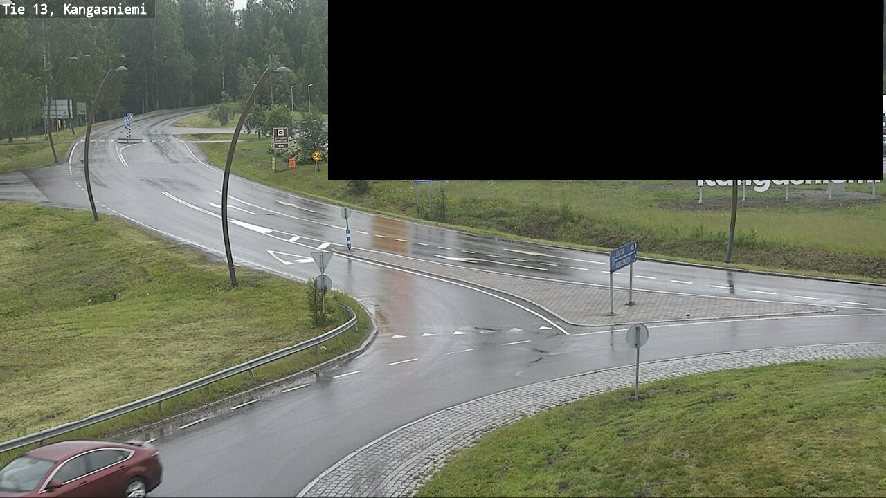 Weather Camera Image Väg 13 Kangasniemi, Kangasniemi, Etelä-Savo