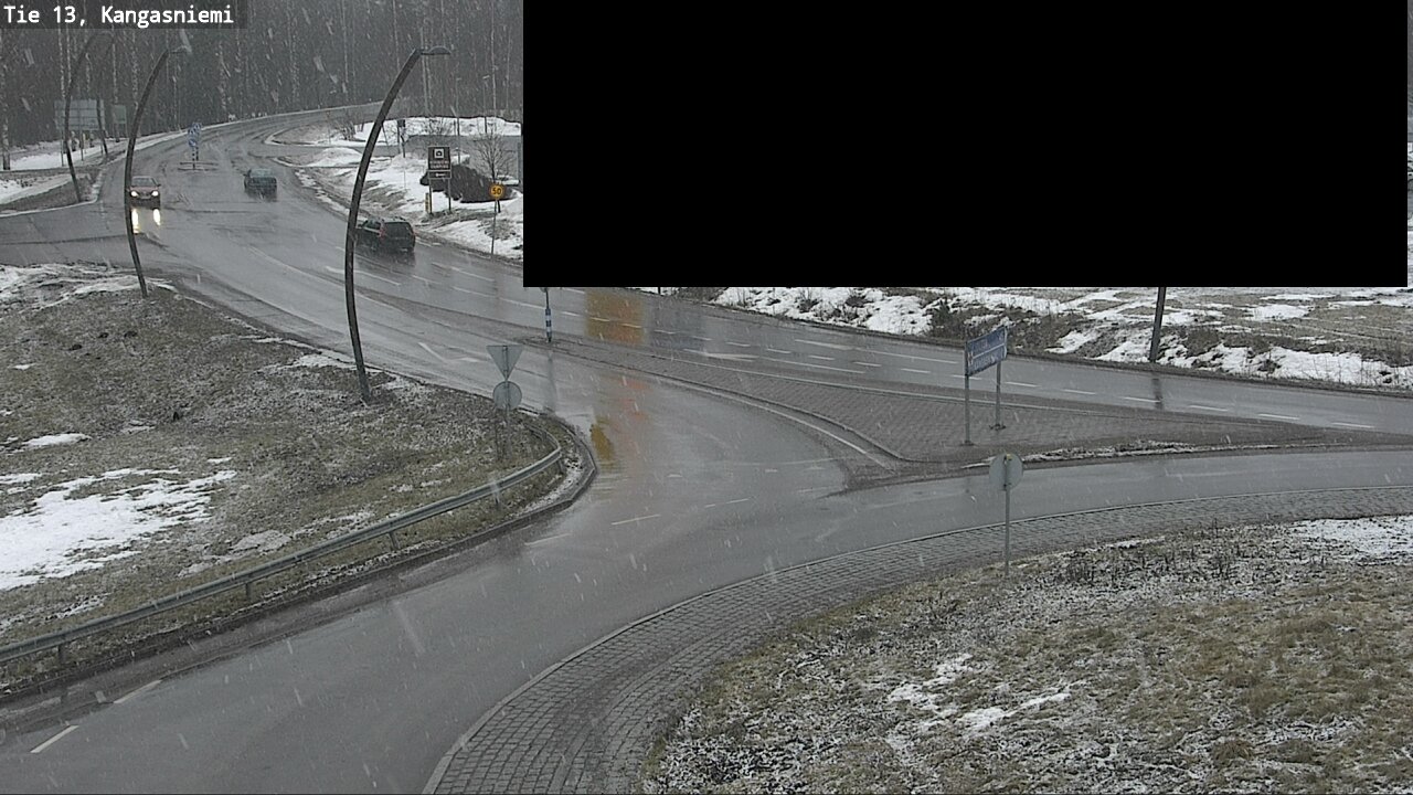Weather Camera Image Väg 13 Kangasniemi, Kangasniemi, Etelä-Savo