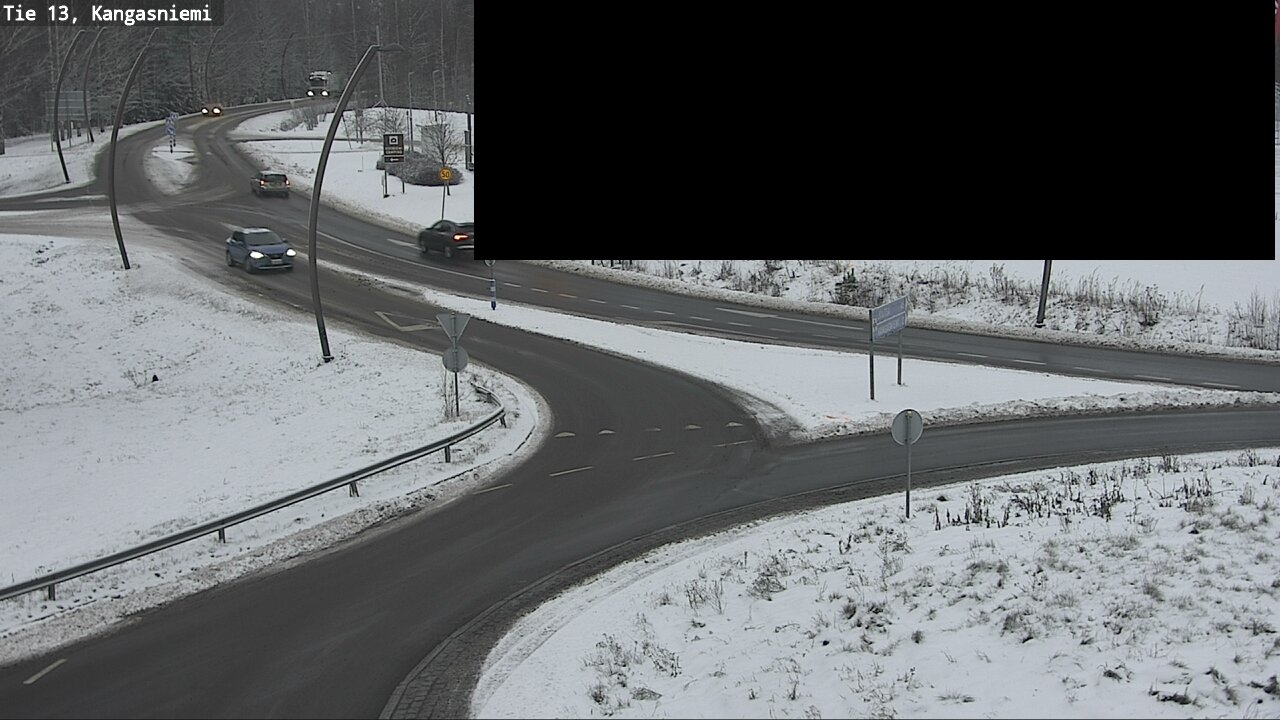 Weather Camera Image Väg 13 Kangasniemi, Kangasniemi, Etelä-Savo