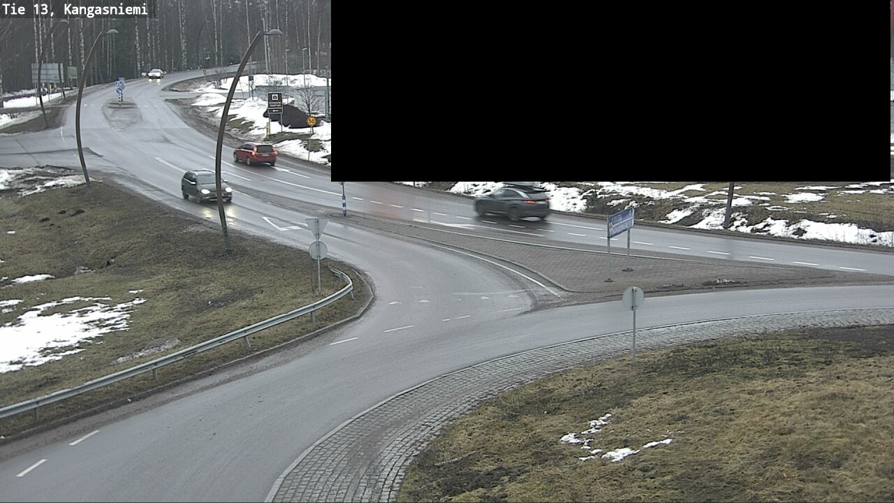 Weather Camera Image Väg 13 Kangasniemi, Kangasniemi, Etelä-Savo