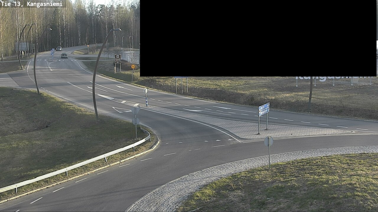Weather Camera Image Väg 13 Kangasniemi, Kangasniemi, Etelä-Savo