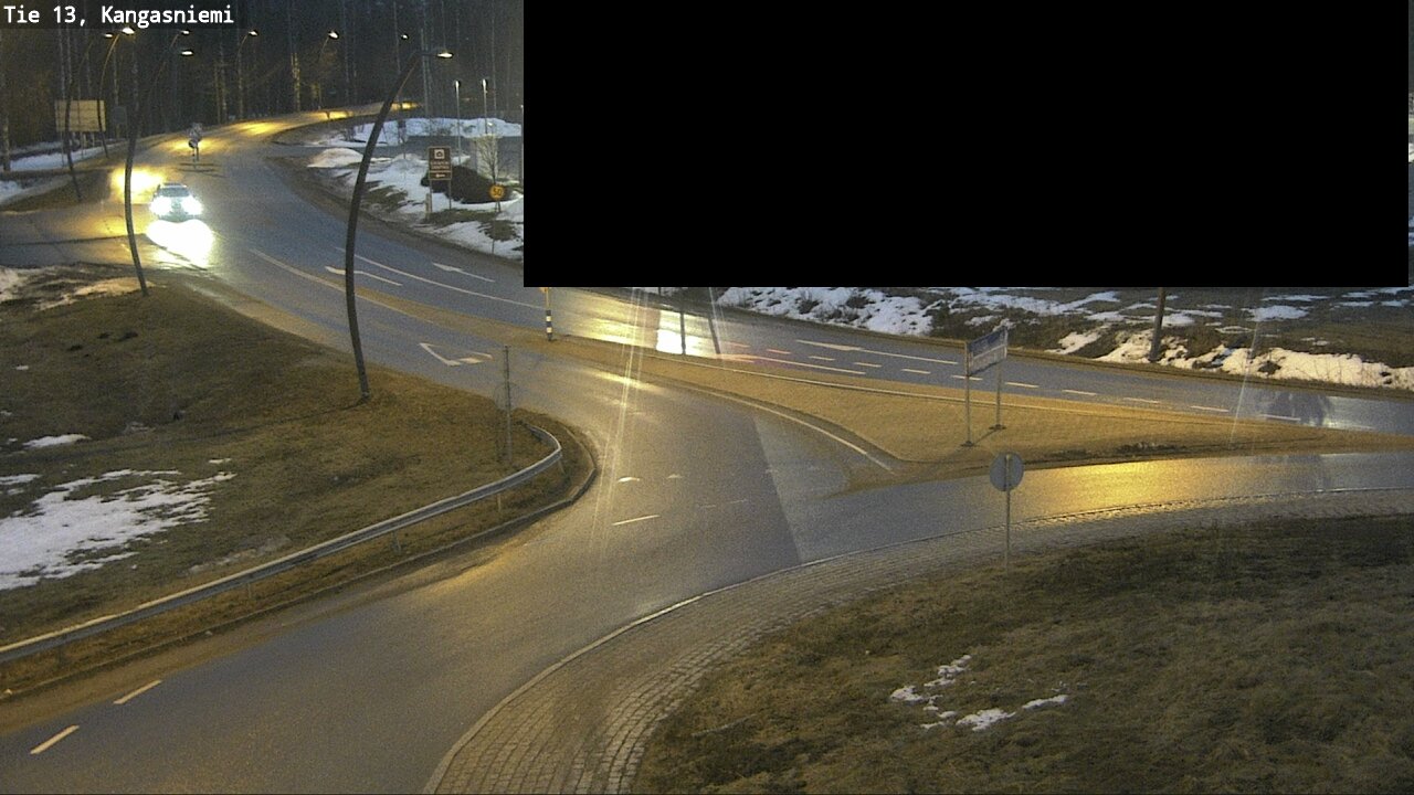 Weather Camera Image Väg 13 Kangasniemi, Kangasniemi, Etelä-Savo