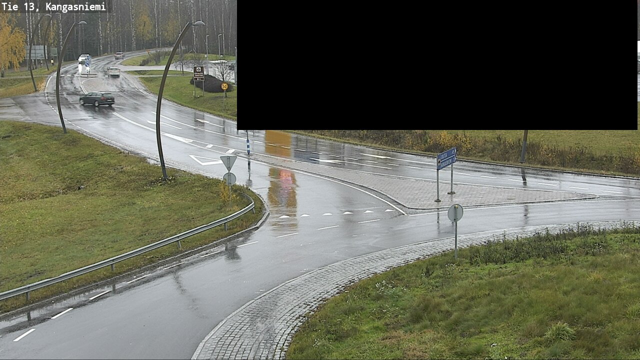 Weather Camera Image Väg 13 Kangasniemi, Kangasniemi, Etelä-Savo