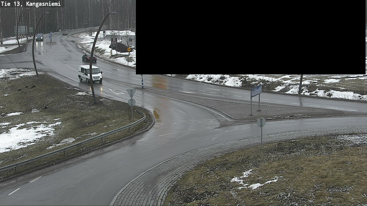 Weather Camera Image Väg 13 Kangasniemi, Kangasniemi, Etelä-Savo