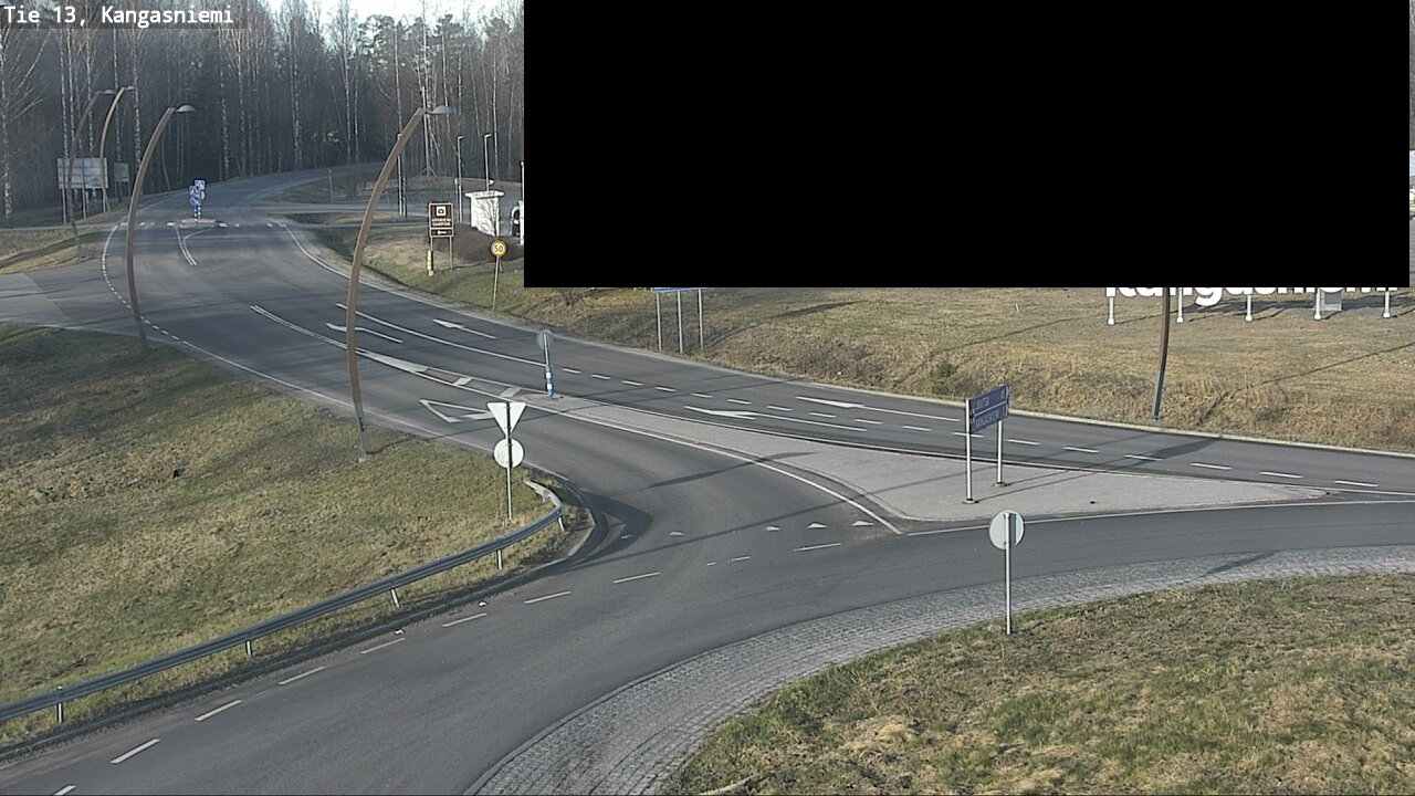 Weather Camera Image Väg 13 Kangasniemi, Kangasniemi, Etelä-Savo