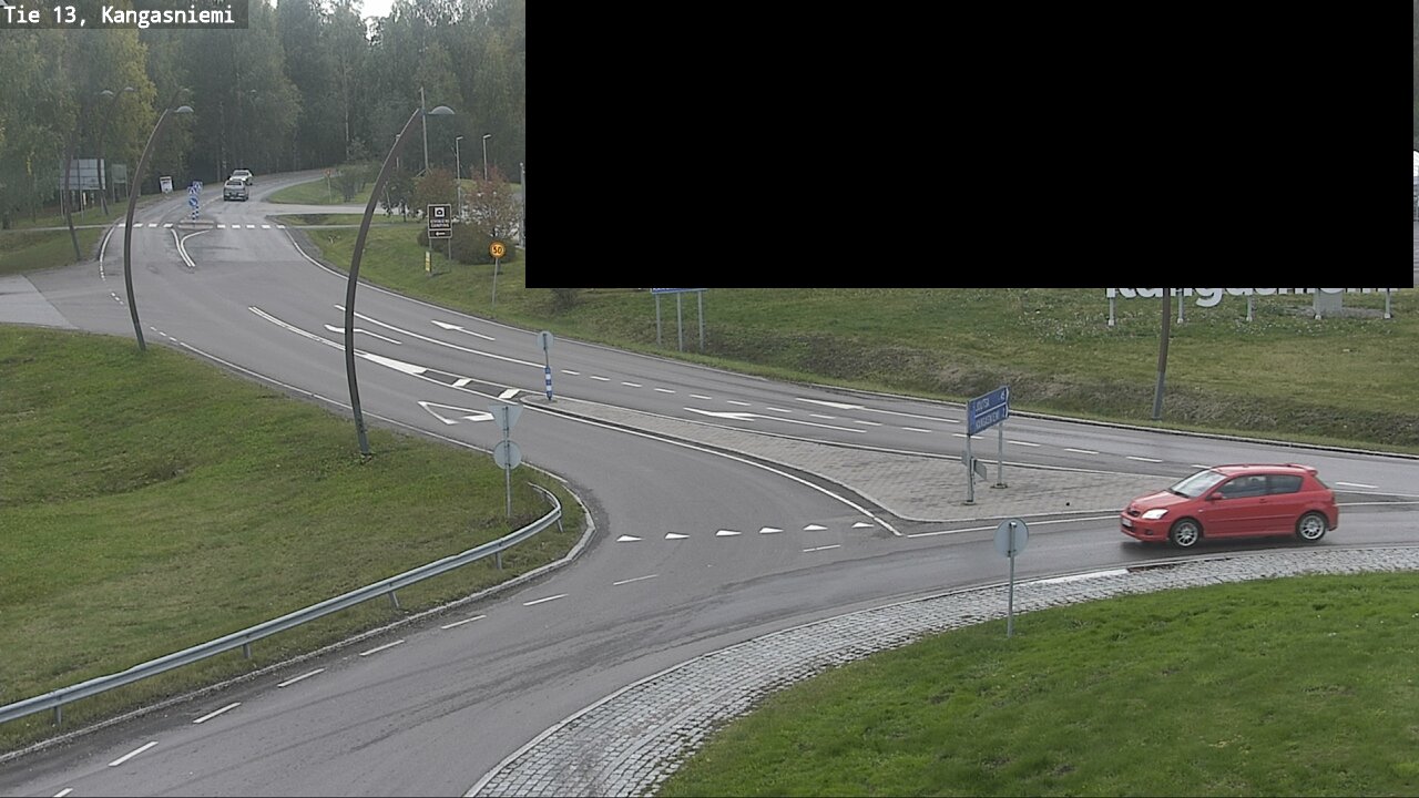 Weather Camera Image Road 13 Kangasniemi, Kangasniemi, Etelä-Savo