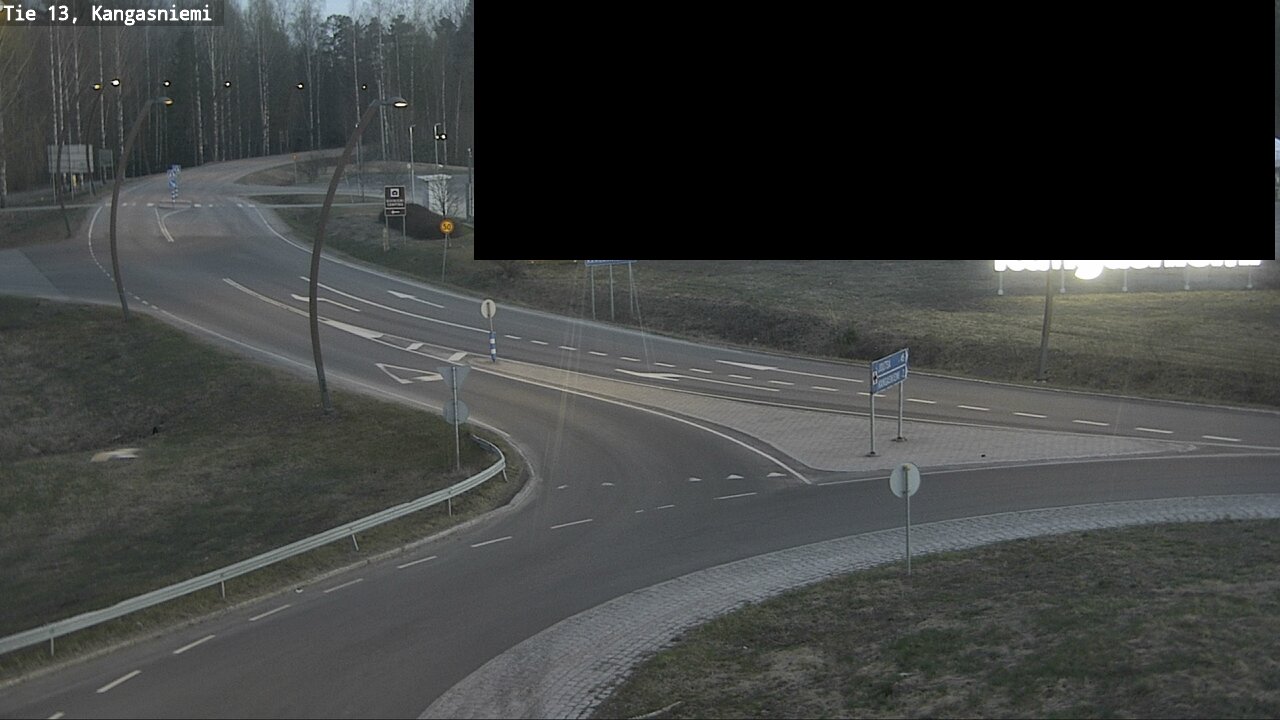 Weather Camera Image Väg 13 Kangasniemi, Kangasniemi, Etelä-Savo