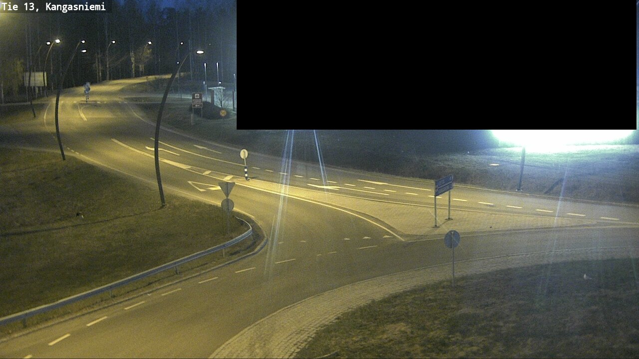 Weather Camera Image Väg 13 Kangasniemi, Kangasniemi, Etelä-Savo