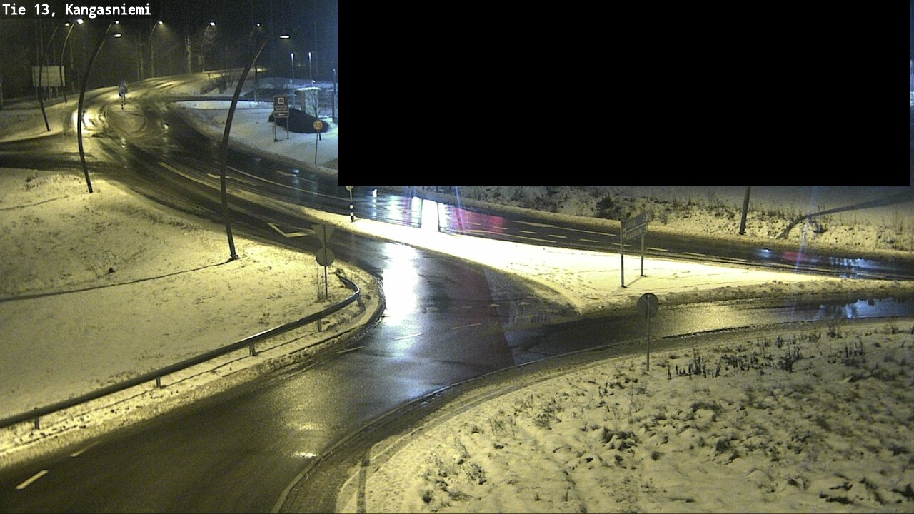 Weather Camera Image Väg 13 Kangasniemi, Kangasniemi, Etelä-Savo
