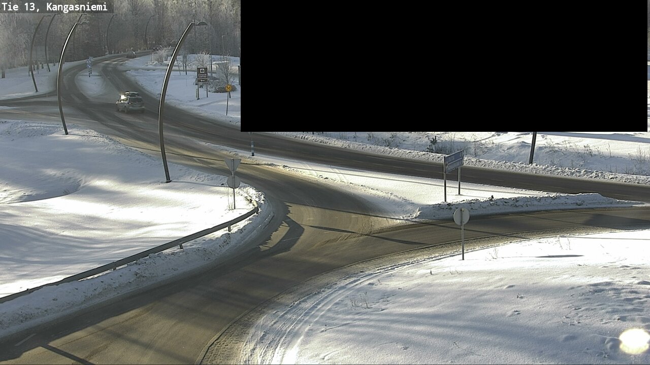 Weather Camera Image Road 13 Kangasniemi, Kangasniemi, Etelä-Savo