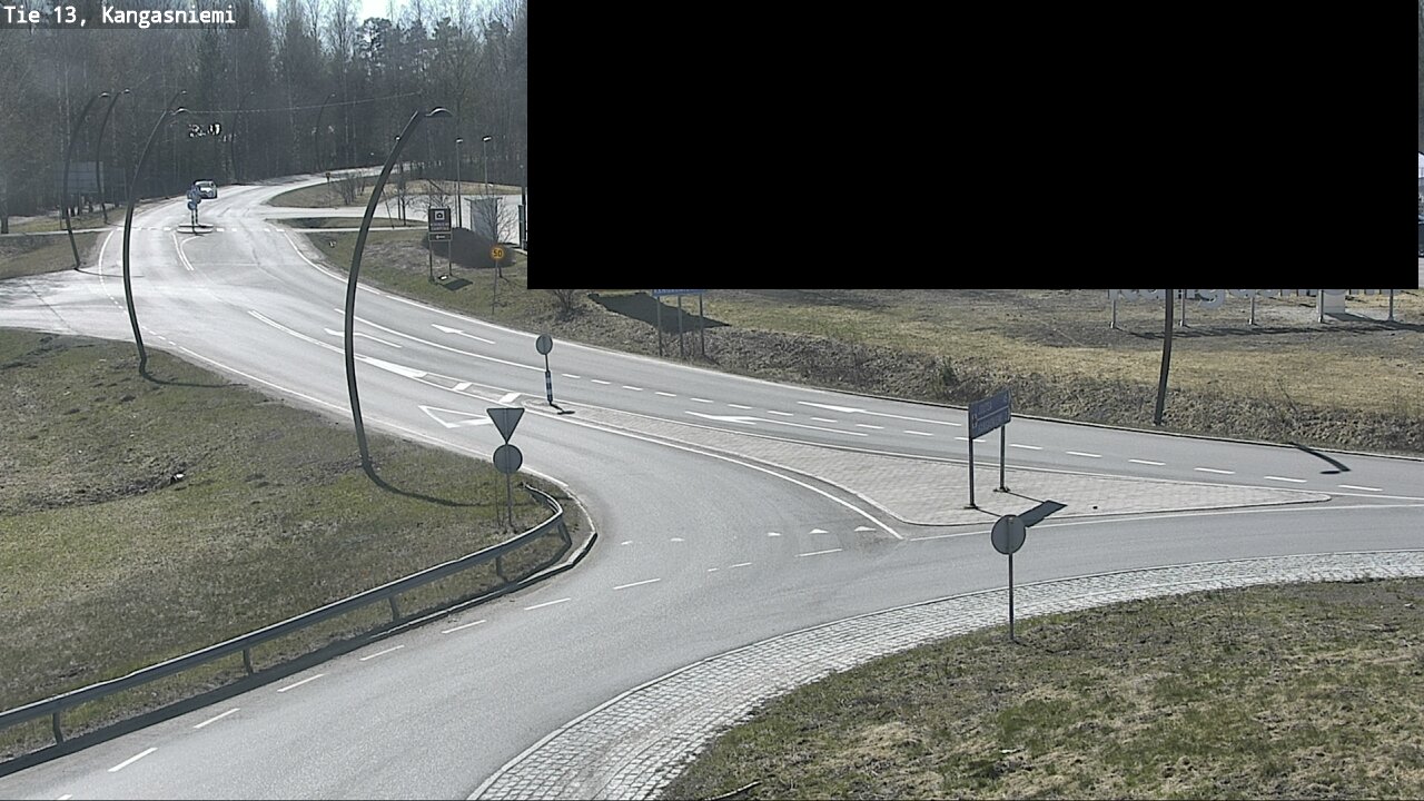 Weather Camera Image Väg 13 Kangasniemi, Kangasniemi, Etelä-Savo
