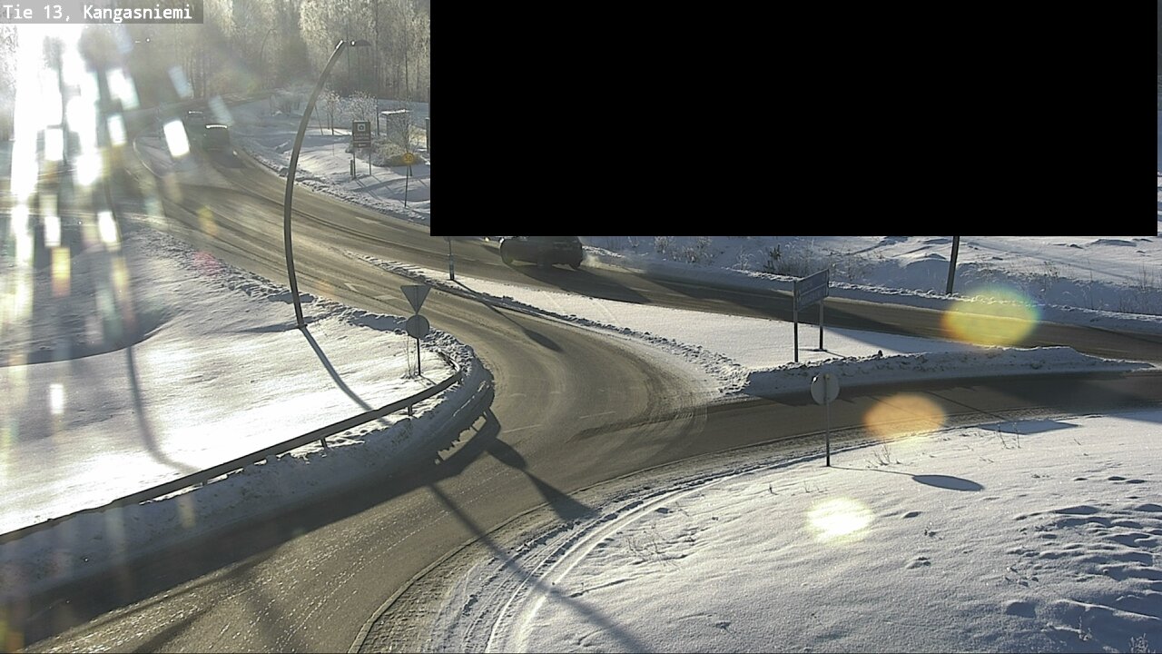 Weather Camera Image Väg 13 Kangasniemi, Kangasniemi, Etelä-Savo