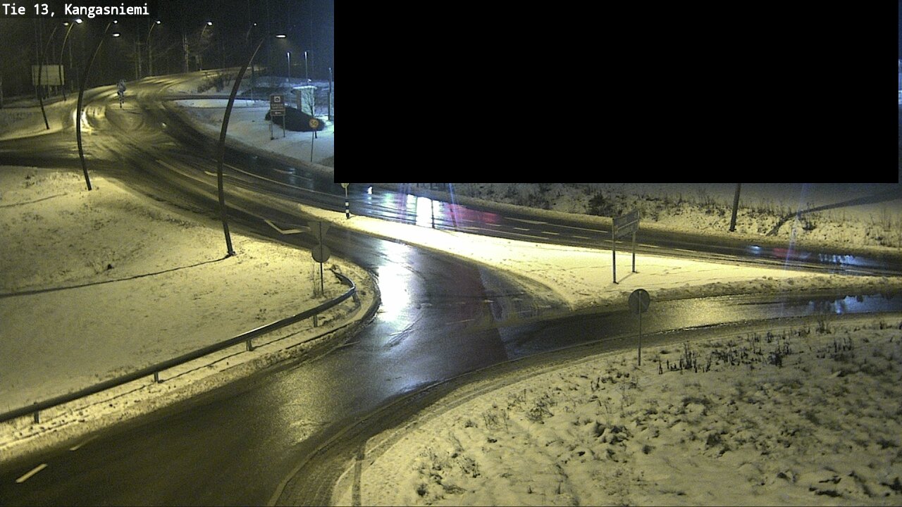 Weather Camera Image Väg 13 Kangasniemi, Kangasniemi, Etelä-Savo